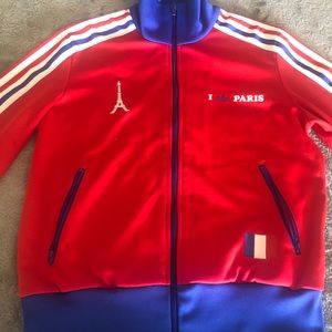 Vintage Adidas Originals I love Paris track jacket